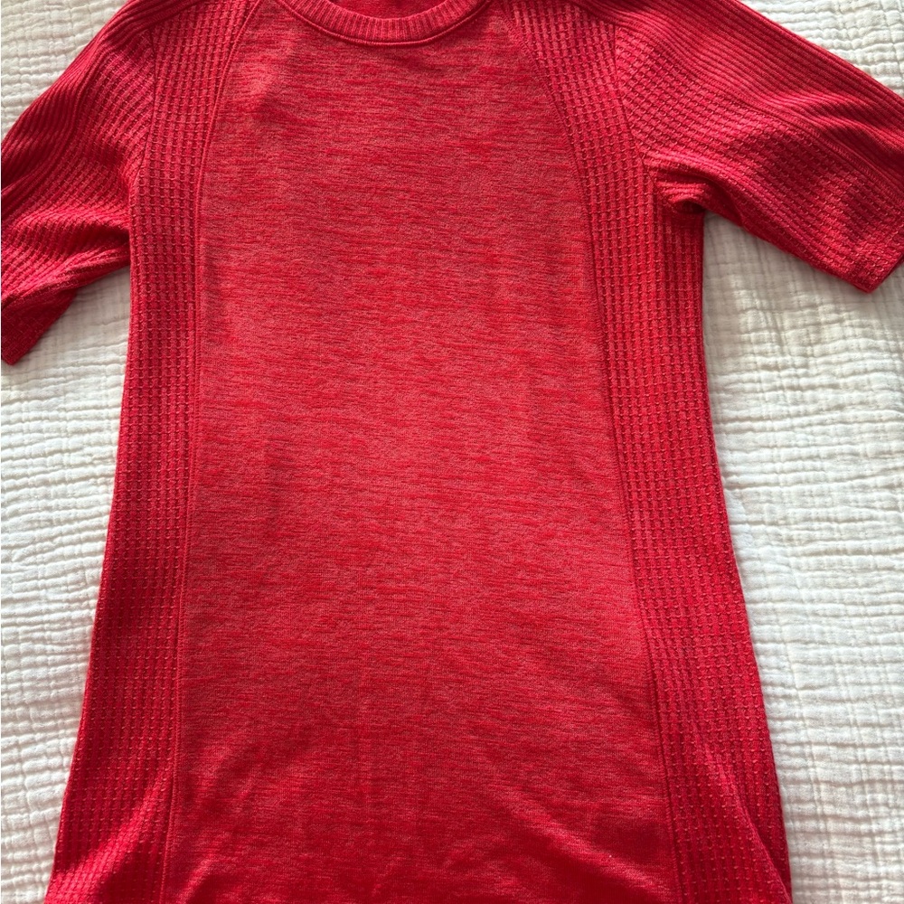 Rag & Bone Vibrant Red Knit Top